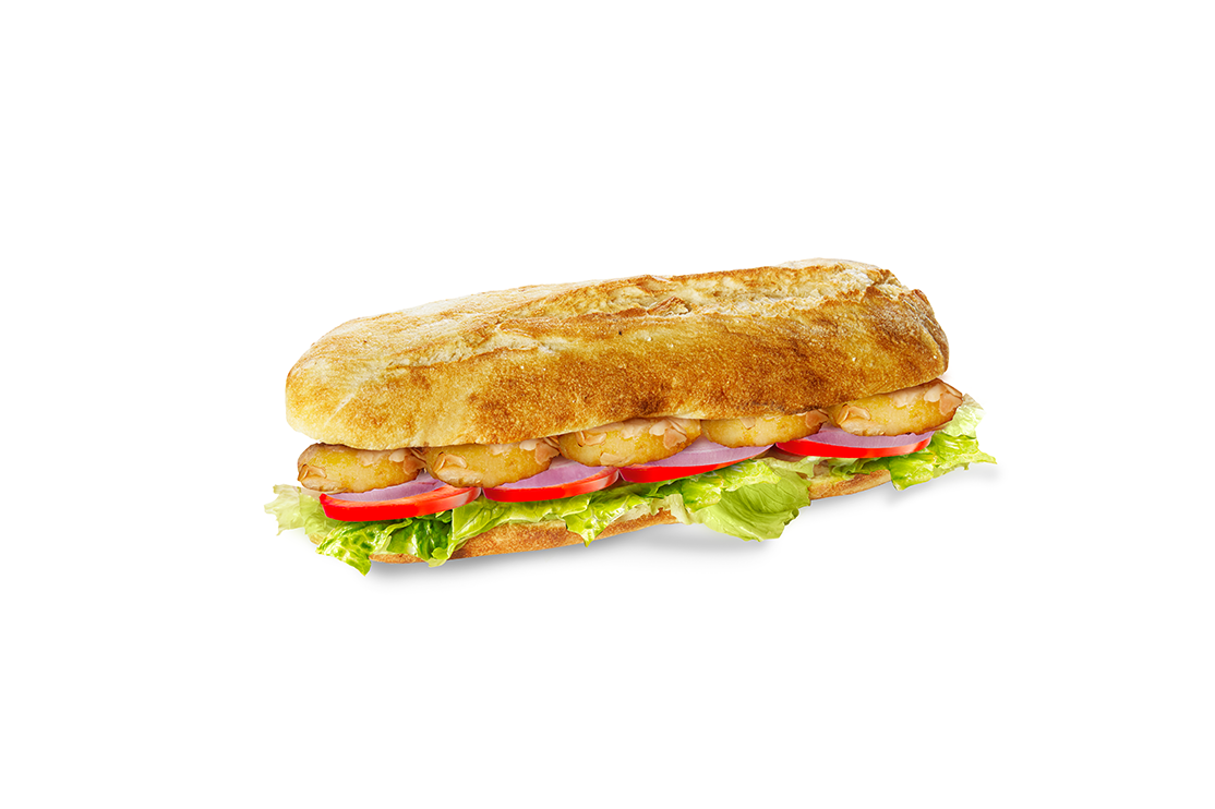 CIABATTA CREVETTES PANE AUX AMANDES